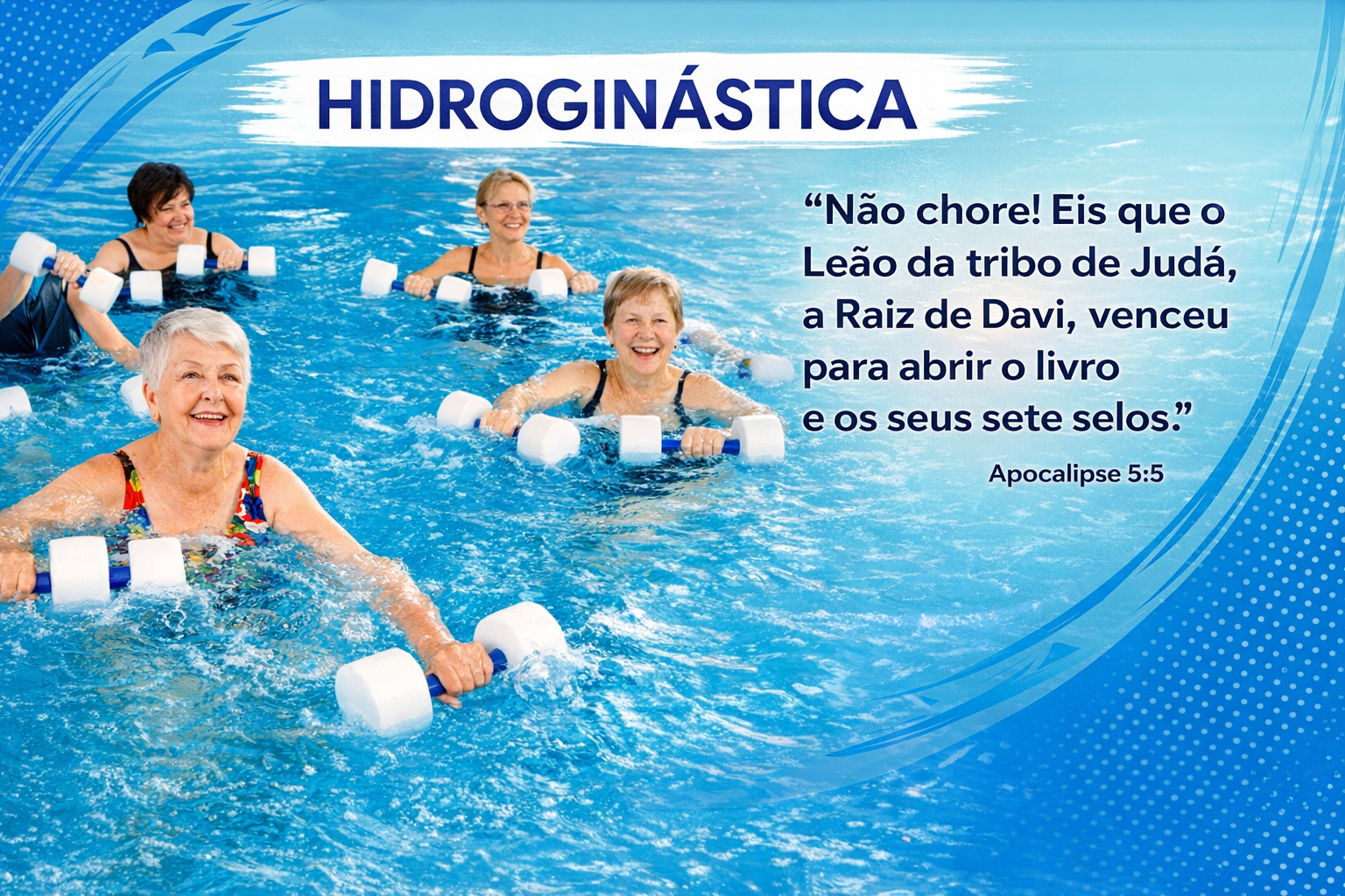 Aula de Hidroginástica